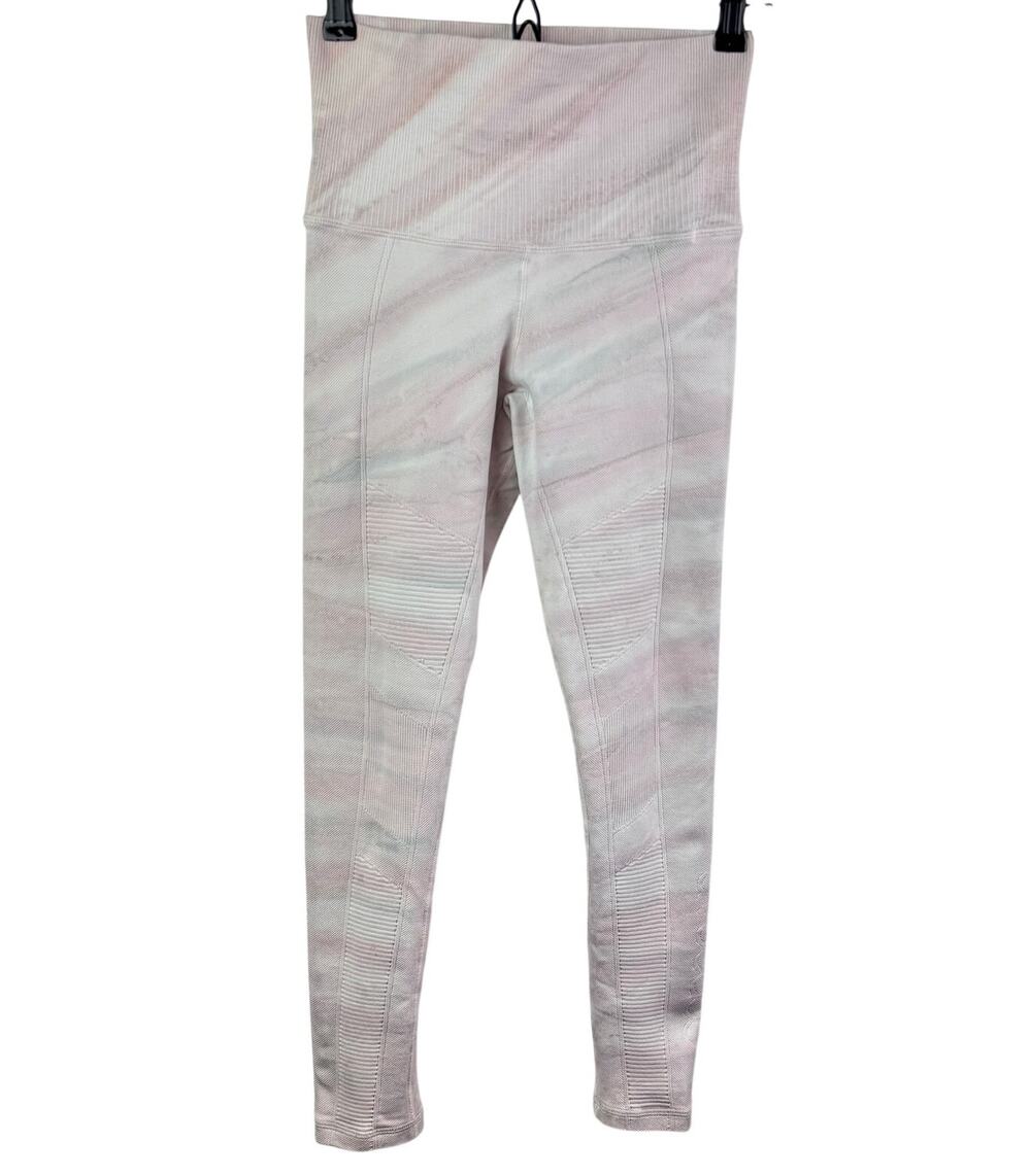 AVOCADO Pale Pastel Leggings Stretch High-Waisted Casual Pull-On Size XS/S